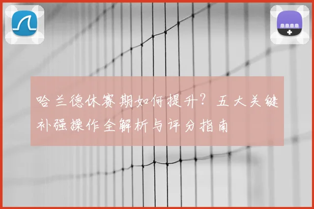 哈兰德休赛期如何提升?五大关键补强操作全解析与评分指南